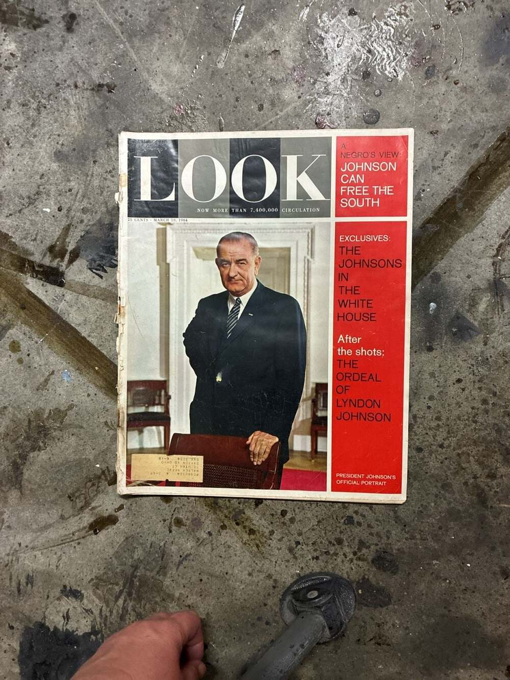 Look Magazine March 10 1964 Lyndon B Johnson The White House